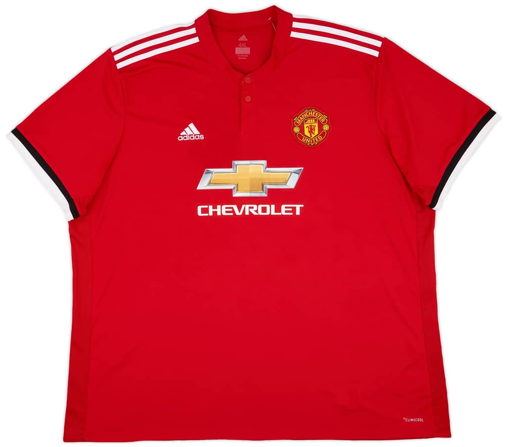 2017-18 Manchester United Home Shirt - 9/10 - (4XL)