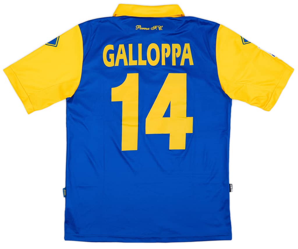 2010-11 Parma Away Shirt Galloppa #14 - 9/10 - (XL)