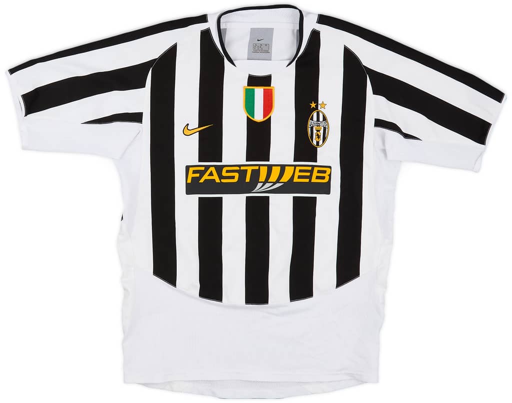 2003-04 Juventus Home Shirt - 7/10 - (XL.Boys)