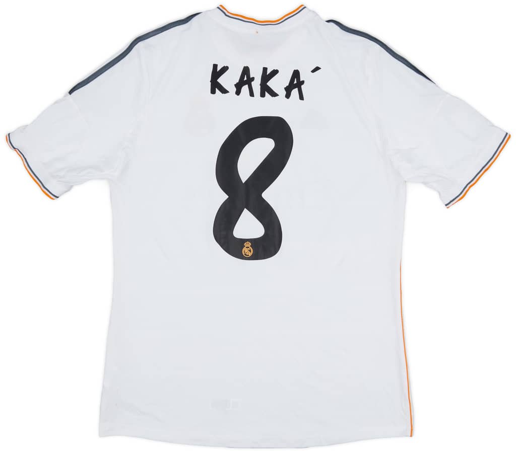 2013-14 Real Madrid Home Shirt Kaka #8 - 7/10 - (L)