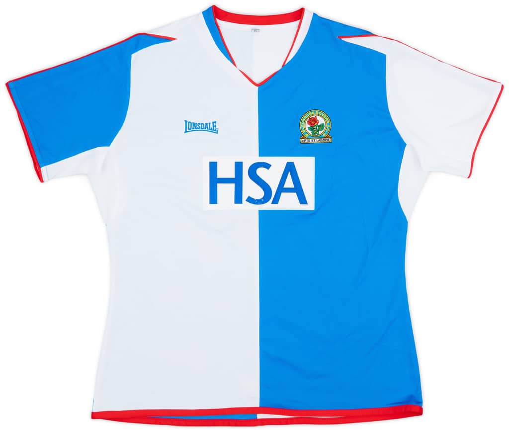 2004-05 Blackburn Home Shirt - 8/10 - (Women's M)