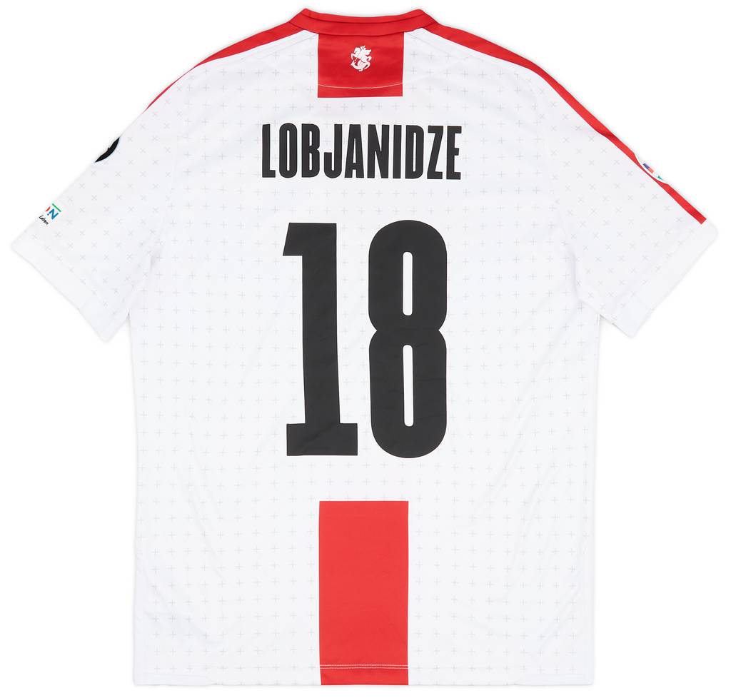 2023 Georgia Match Issue Home Shirt Lobjanidze #18