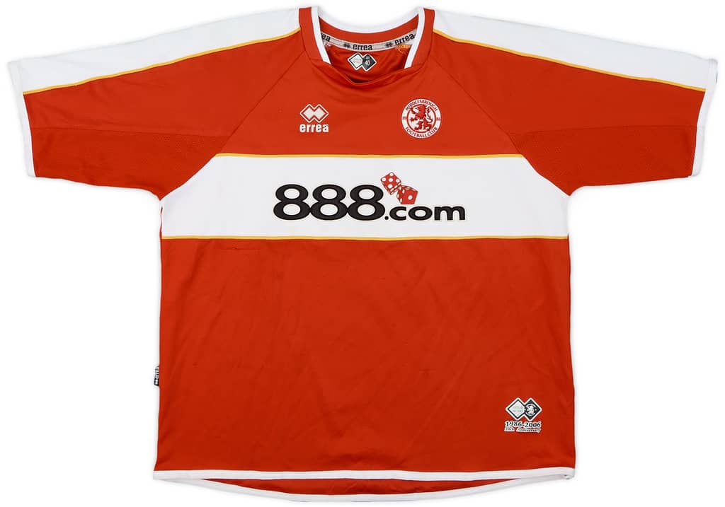 2006-07 Middlesbrough Home Shirt - 6/10 - (XL.Boys)