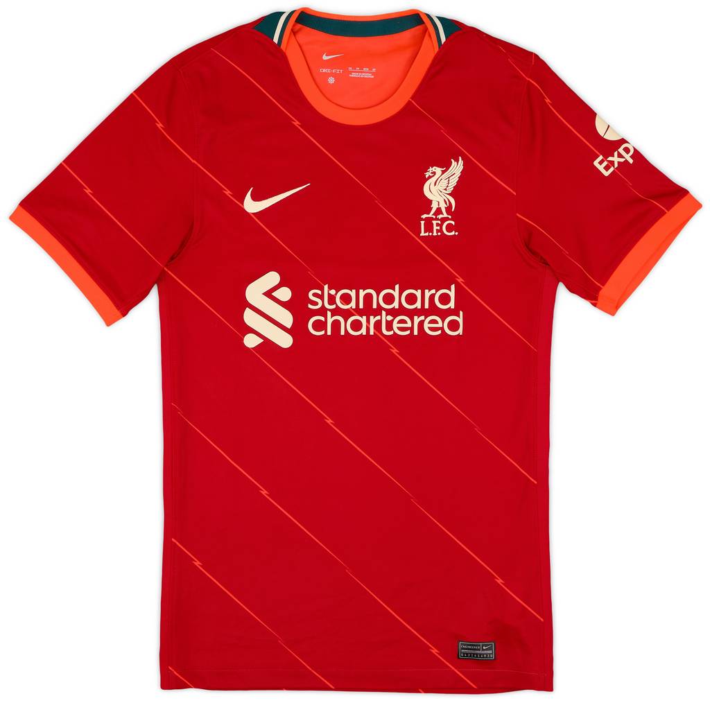 2021-22 Liverpool Home Shirt - 6/10 - (XS)