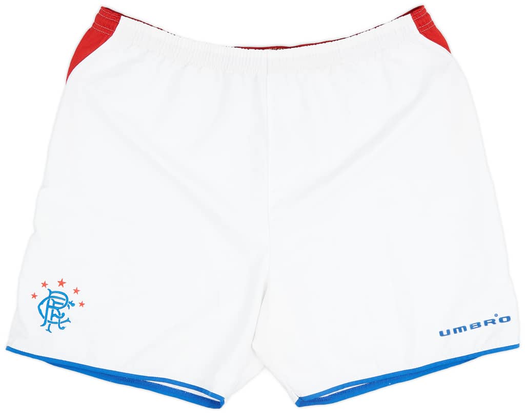 2005-06 Rangers Home Shorts - 7/10 - (XL)