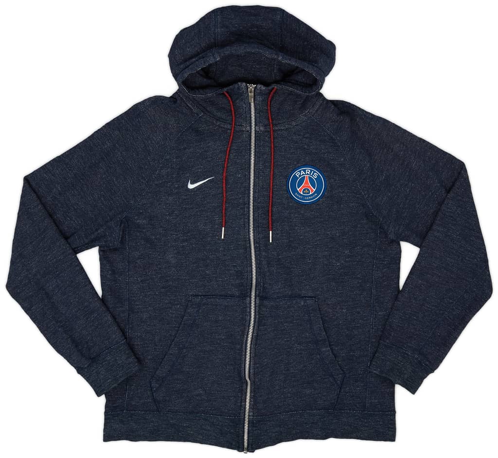 2017-18 Paris Saint-Germain Nike Hooded Sweat Top - 8/10 - (S)