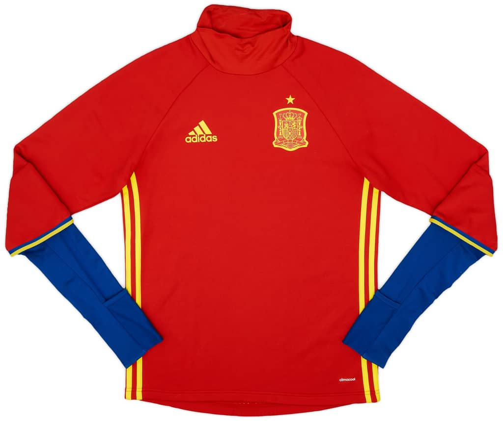 2015-16 Spain adidas Training Top - 9/10 - (S)