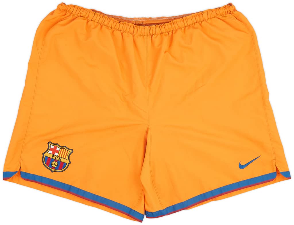 2006-07 Barcelona Away Shorts - 8/10 - (XL)