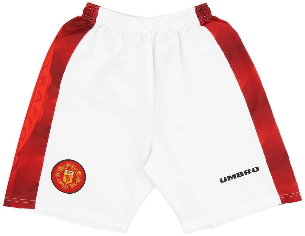 1996-98 Manchester United Home Shorts - 5/10 - (S)