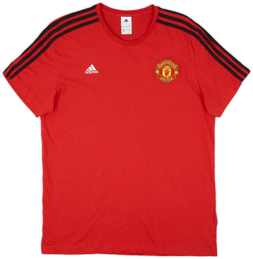 2018-19 Manchester United adidas Training Tee - 9/10 - (XL)