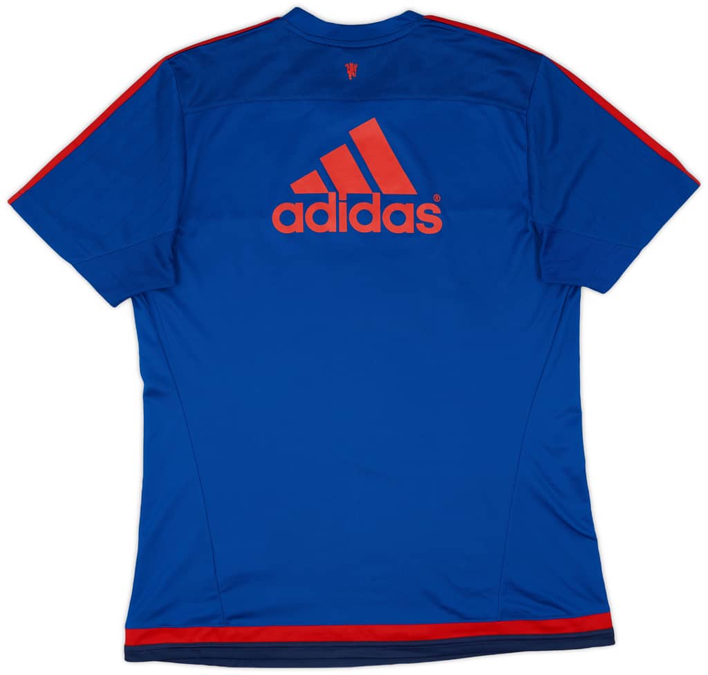 2015-16 Manchester United adidas Training Shirt - 9/10 - (L)