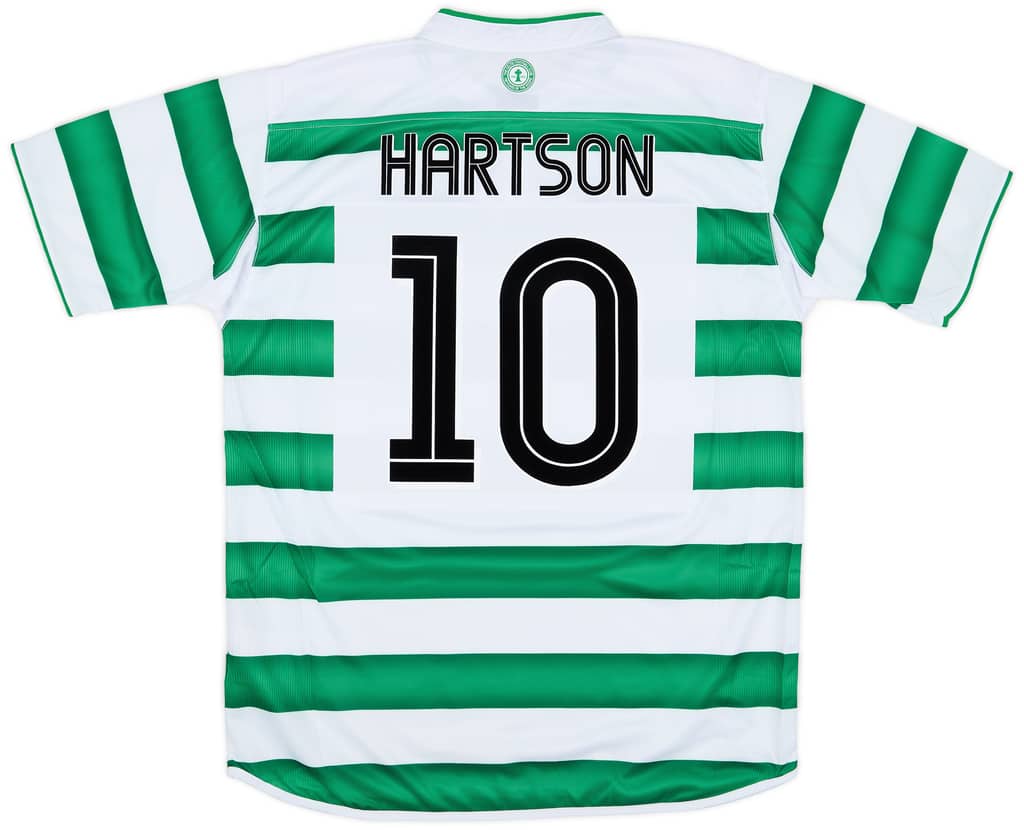 2003-04 Celtic Home Shirt Hartson #10 (L)
