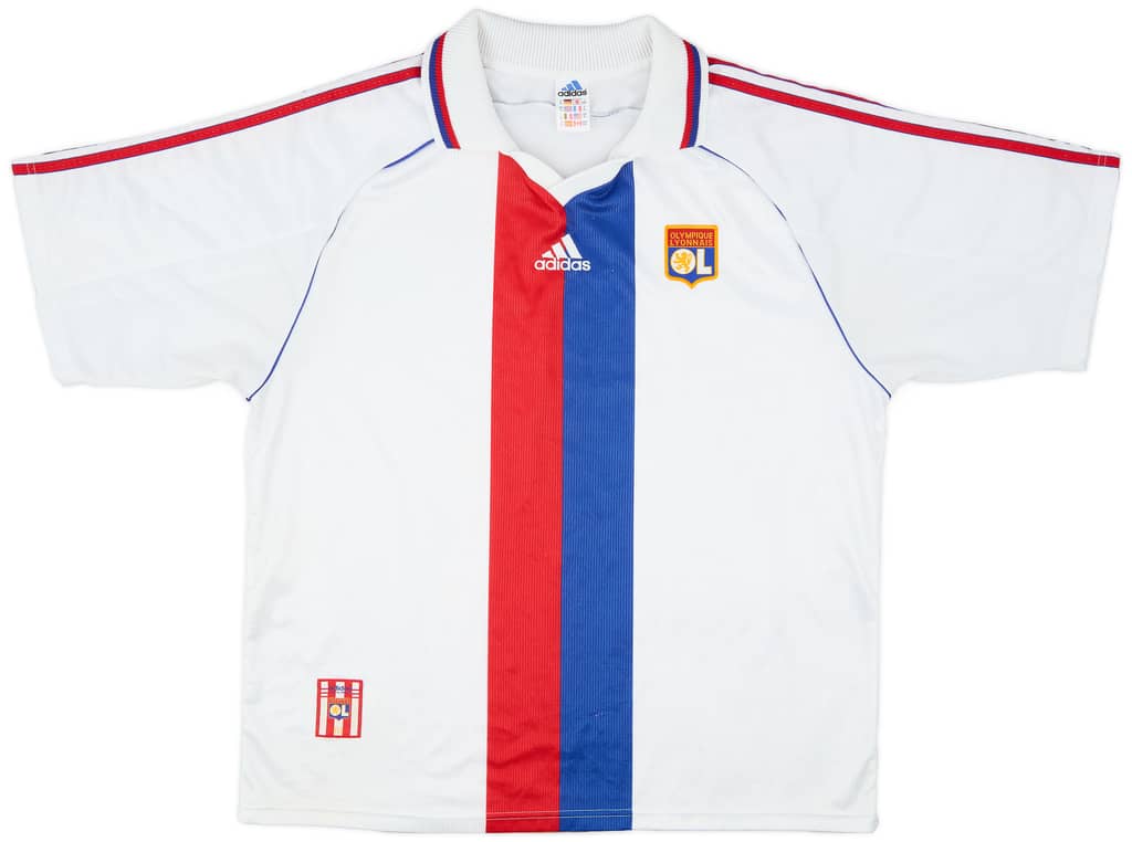 1998-00 Lyon Home Shirt - 8/10 - (XL)
