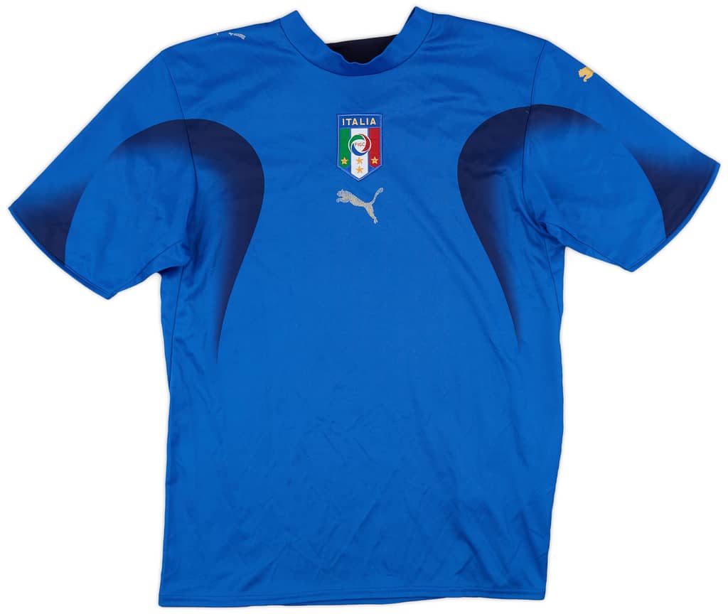 2006 Italy Home Shirt - 4/10 - (S)