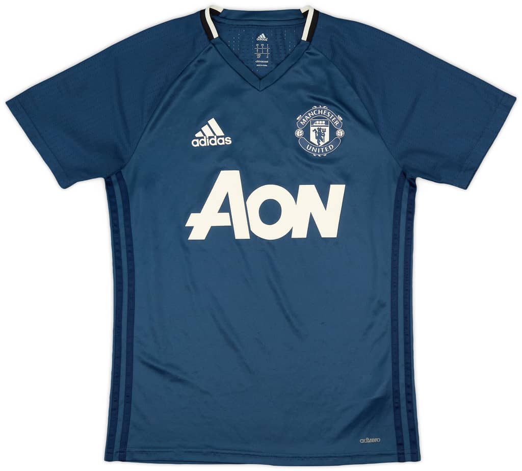 2016-17 Manchester United adizero Training Shirt - 8/10 - (S)
