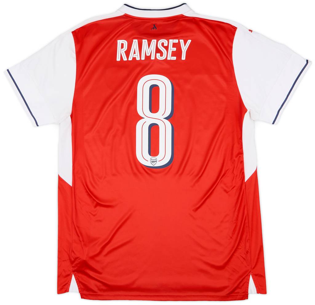 2016-17 Arsenal Home Shirt Ramsey #8 - 8/10 - (XL)