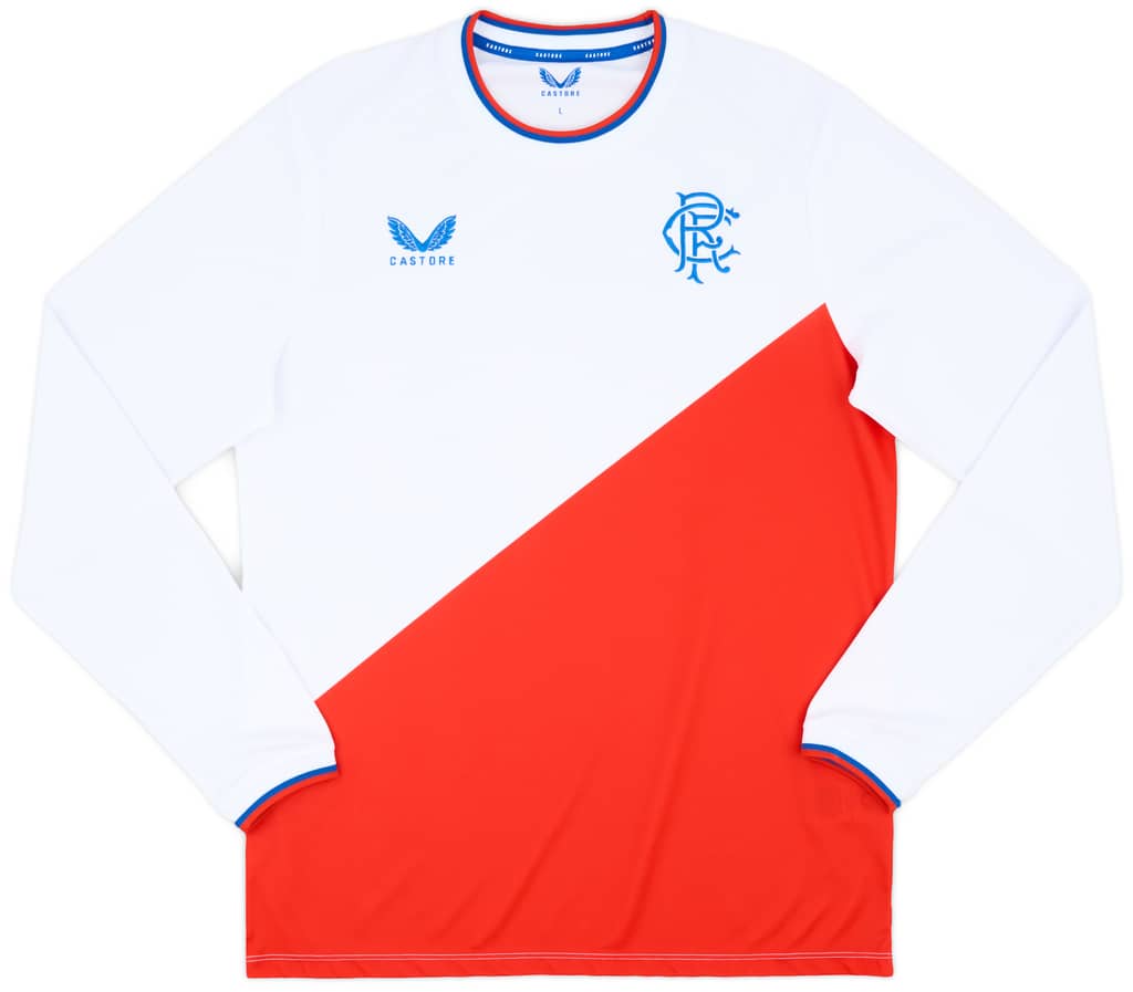 2022-23 Rangers Away L/S Shirt - As New