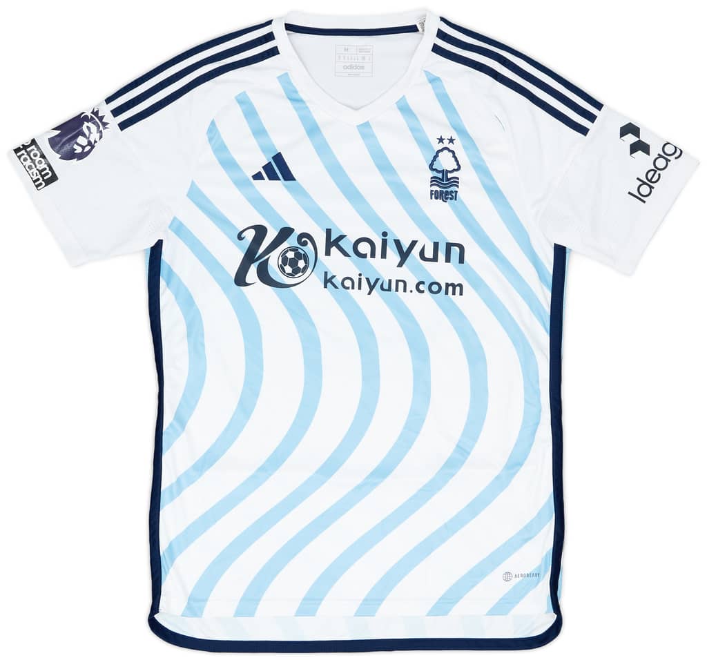 2023-24 Nottingham Forest Match Issue Away Shirt Mangala #5