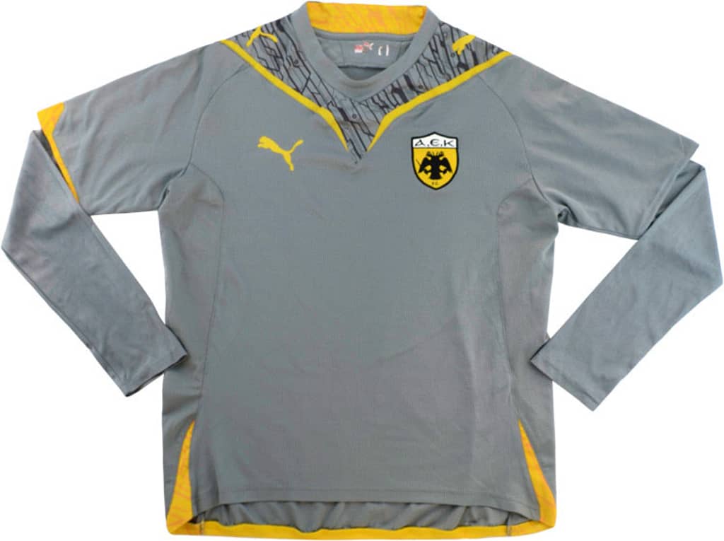 2009-10 AEK Athens Third L/S Shirt - 6/10 - (L)