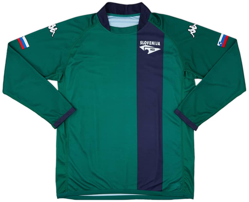 2004-06 Slovenia Away L/S Shirt - 8/10 - (XL)