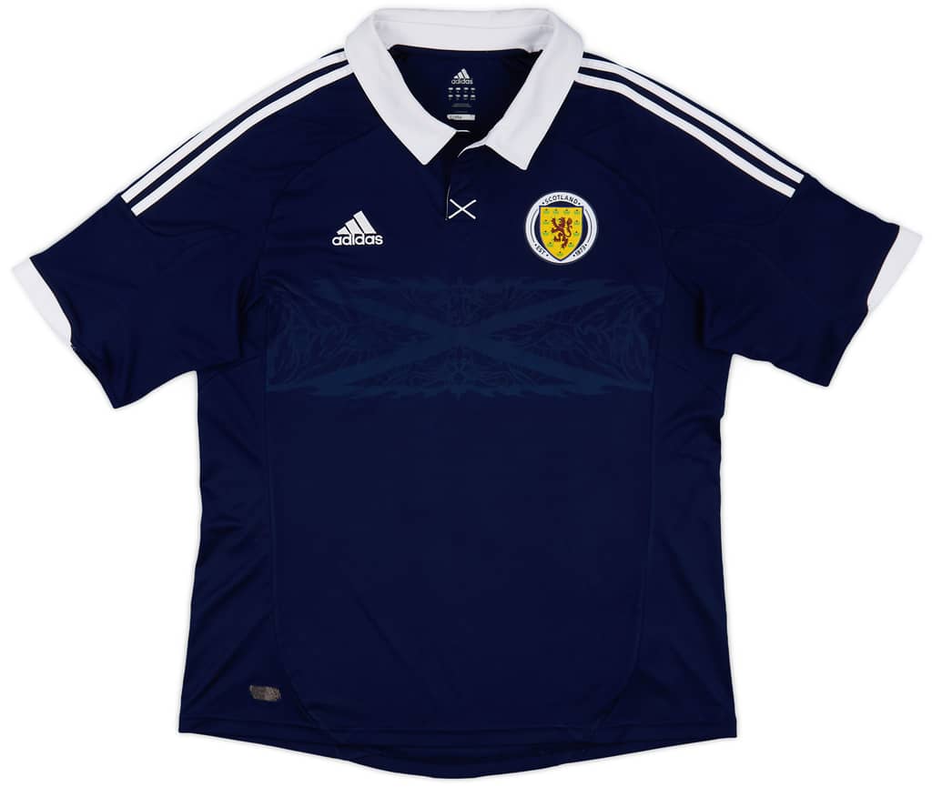 2011-13 Scotland Home Shirt - 7/10 - (XL)