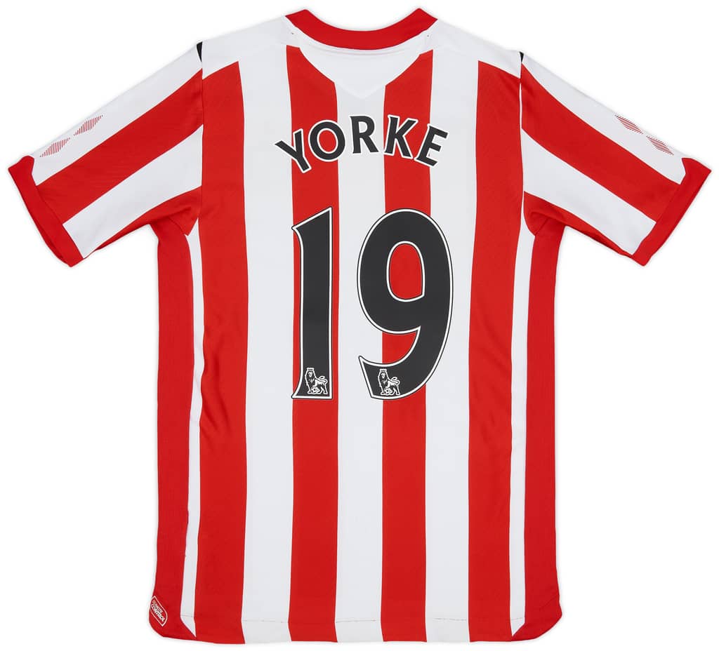2008-09 Sunderland Home Shirt Yorke #19 - 6/10 - (S)