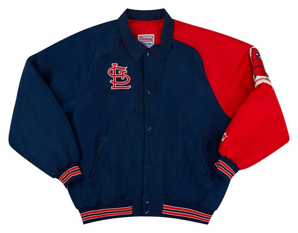 1990s St. Louis Cardinals Starter Dugout Jacket L