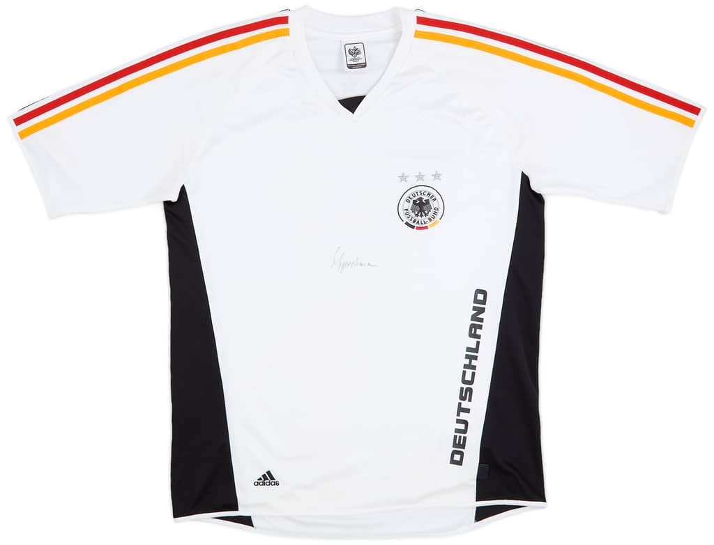 2005-06 Germany Signed Fan Shirt - 6/10 - (S)