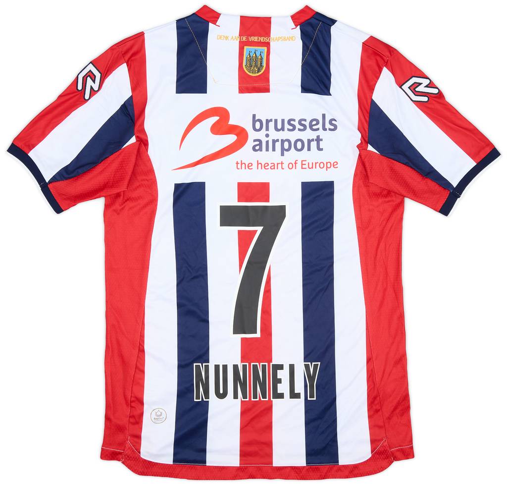 2019-20 Willem II Home Shirt Nunnely #7 - 8/10 - (S)