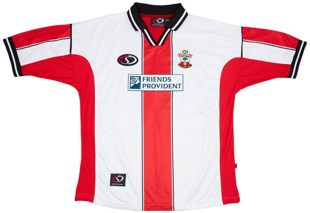1999-01 Southampton Home Shirt Kachloul #30 - 9/10 - (XXL)