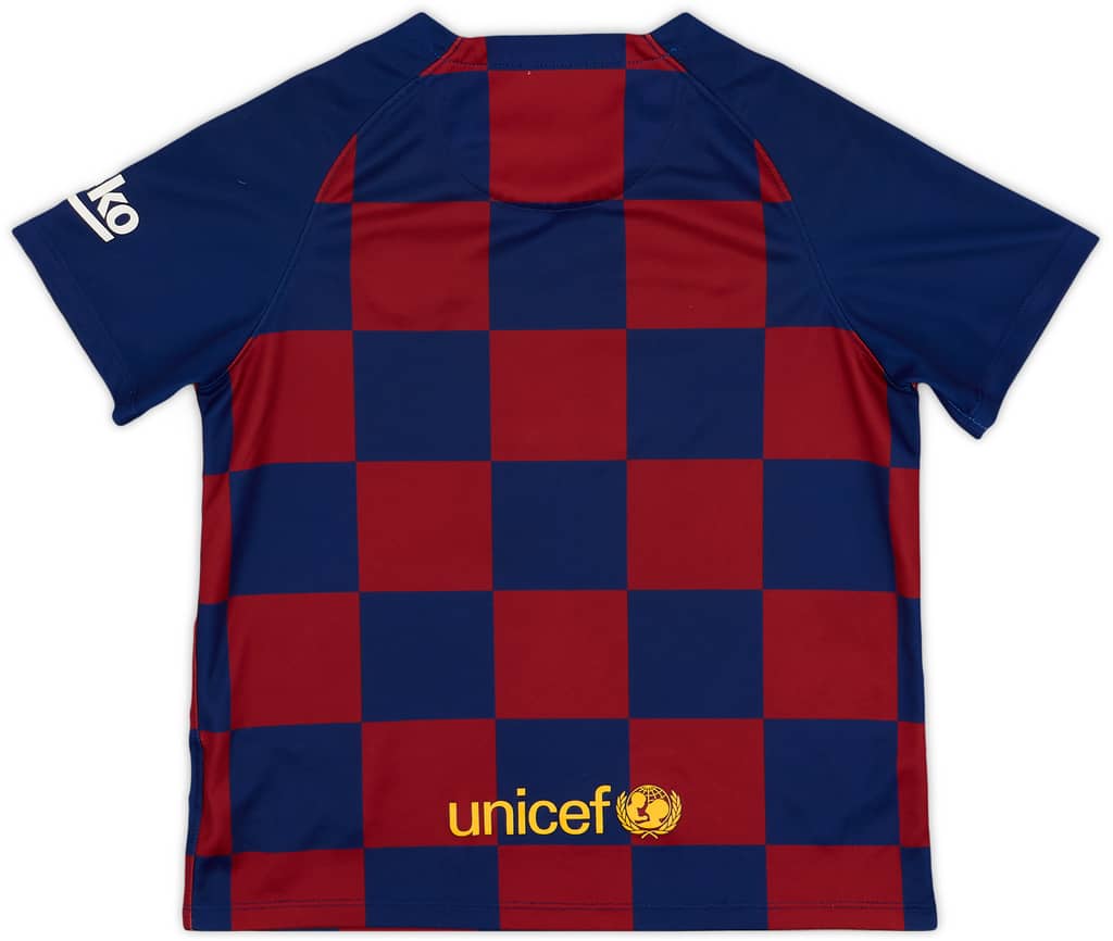2019-20 Barcelona Home Shirt - 7/10 - (S.Boys)