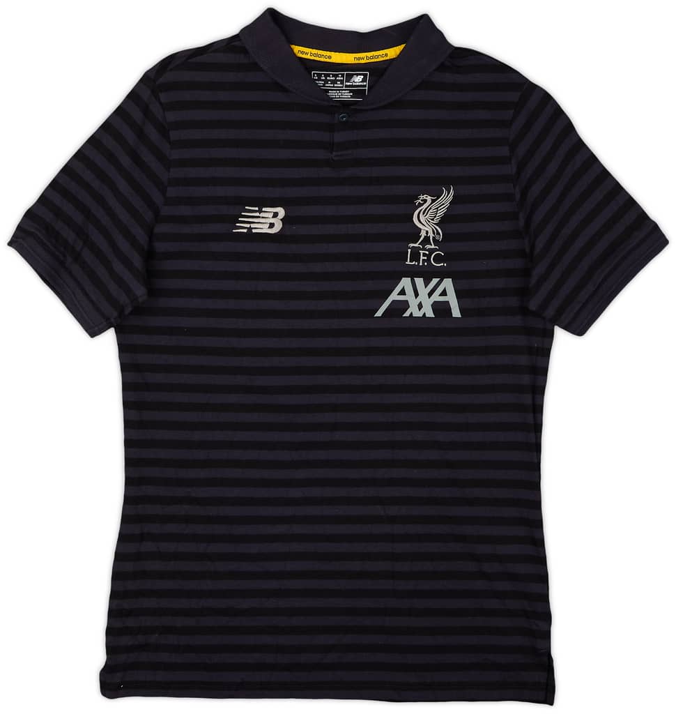 2019-20 Liverpool New Balance Polo Shirt - 9/10 - (S)