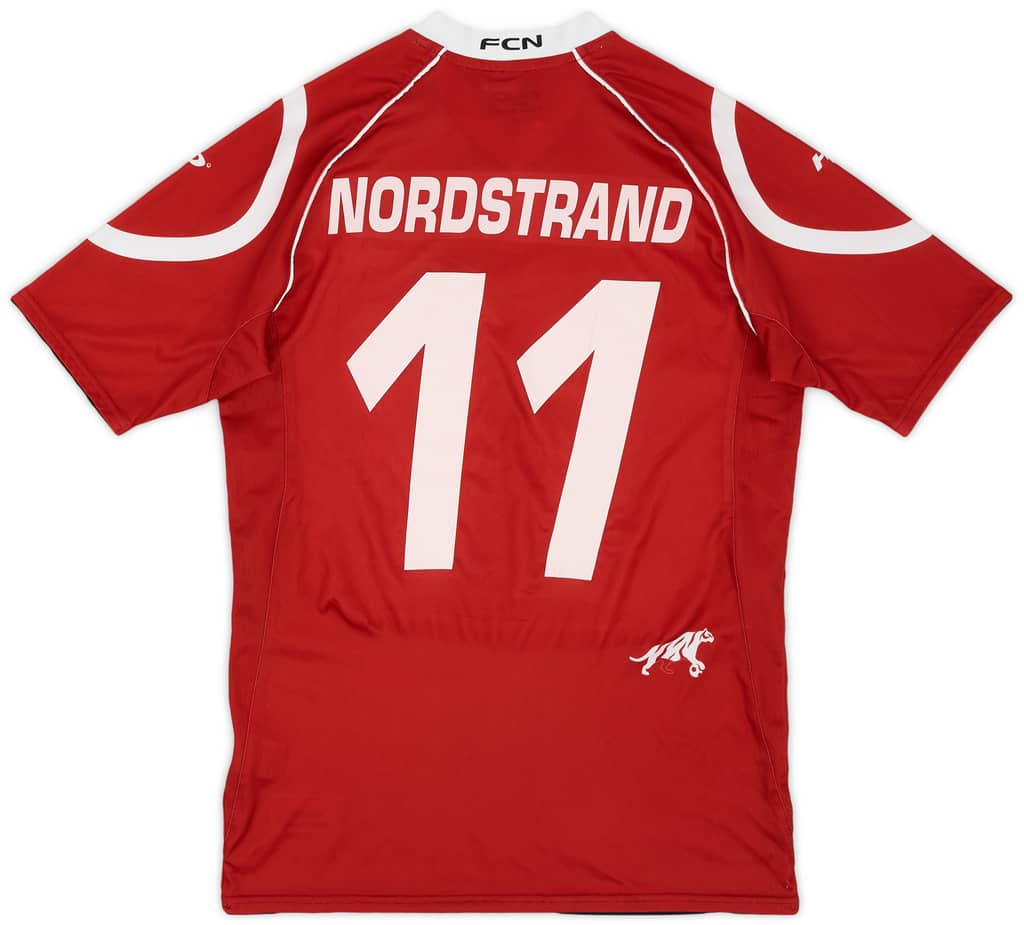 2010-11 Nordsjaelland Home Shirt Nordstrand #11 - 6/10 - (S)