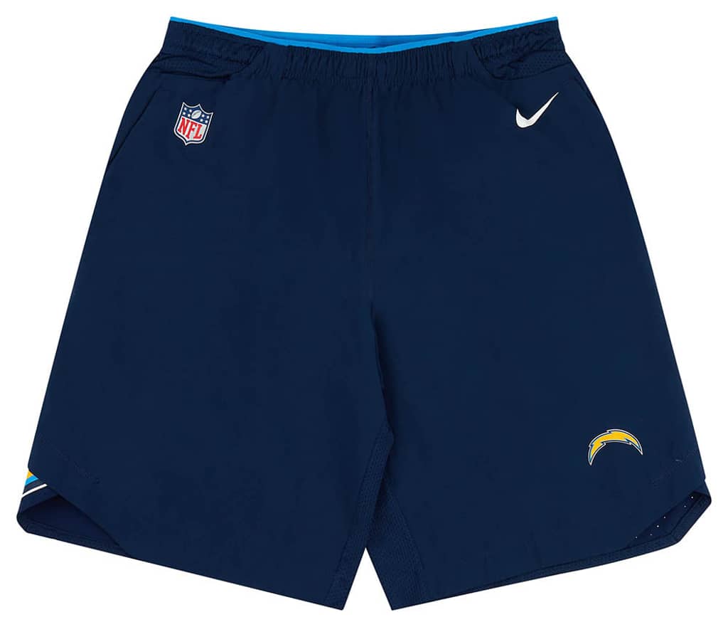 2018 San Diego Chargers Nike Training Shorts L