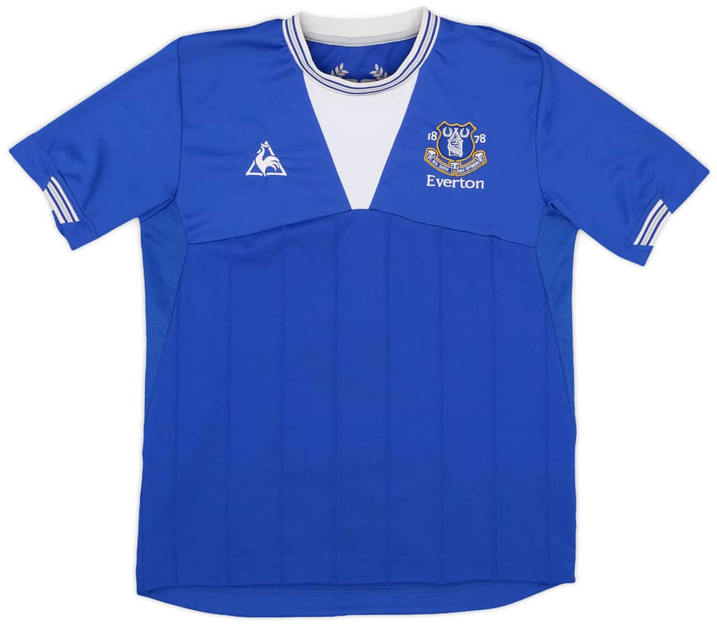 2009-10 Everton Home Shirt Osman #21 - 7/10 - (XL.Boys)