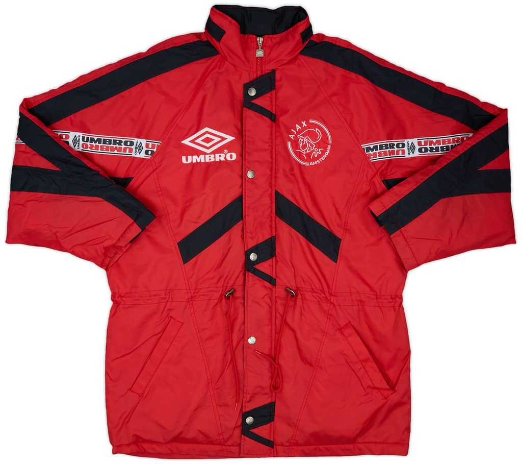 1994-95 Ajax Umbro Bench Coat - 8/10 - (L)