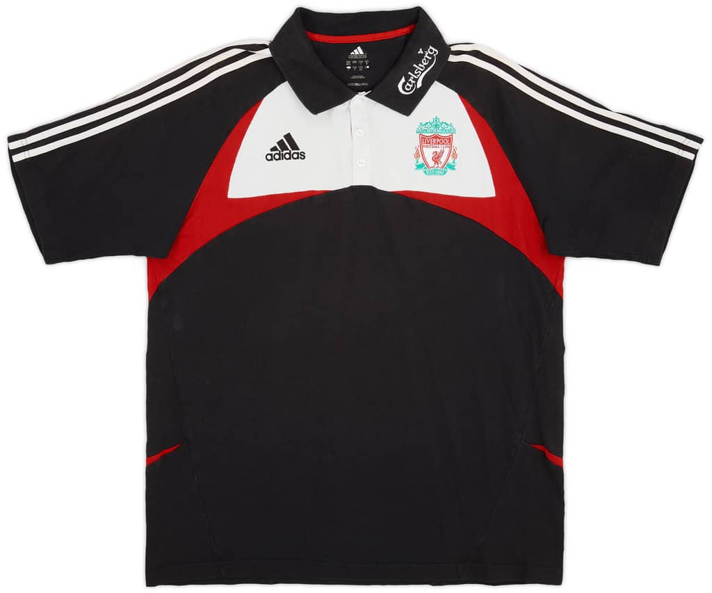 2007-08 Liverpool adidas Polo Shirt - 6/10 - (XL)