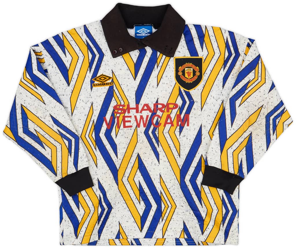 1993-94 Manchester United GK Shirt Schmeichel #1 - 6/10 - (M)
