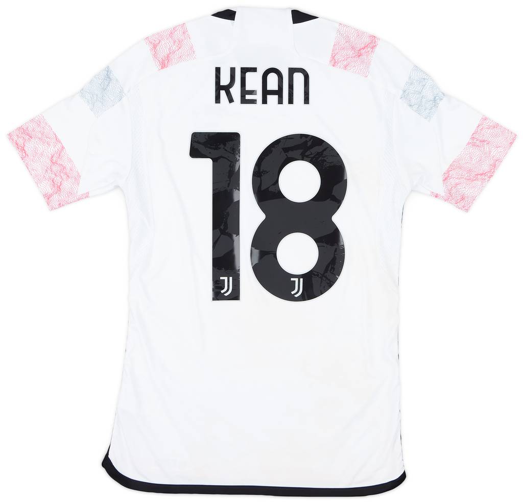 2023-24 Juventus Away Shirt Kean #18 - 5/10 - (XS)