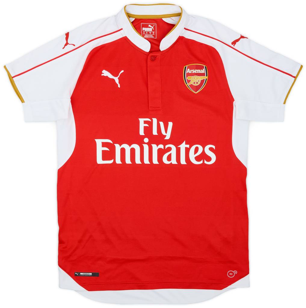 2015-16 Arsenal Home Shirt Arteta #8 - 8/10 - (S)