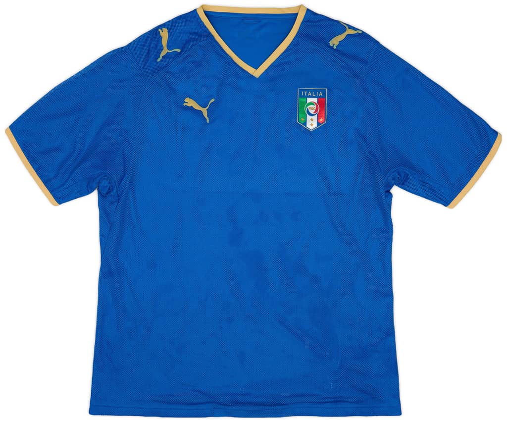 2007-08 Italy Home Shirt - 6/10 - (L)