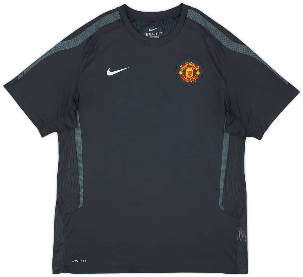 2010-11 Manchester United Nike Training Shirt - 8/10 - (L)