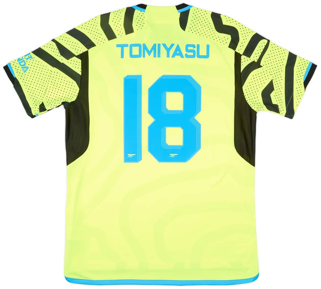 2023-24 Arsenal Away Shirt Tomiyasu #18