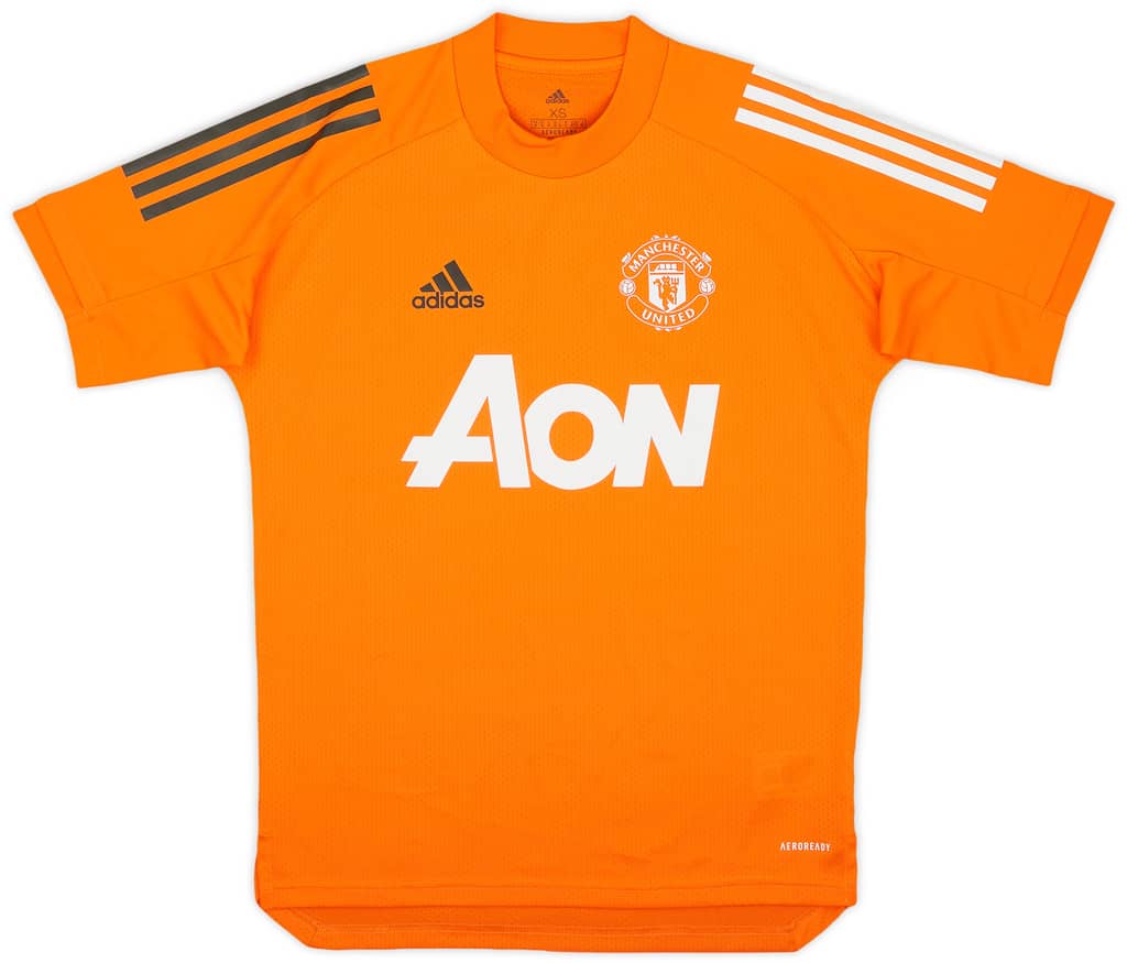 2020-21 Manchester United adidas Training Shirt - 8/10 - (XS)