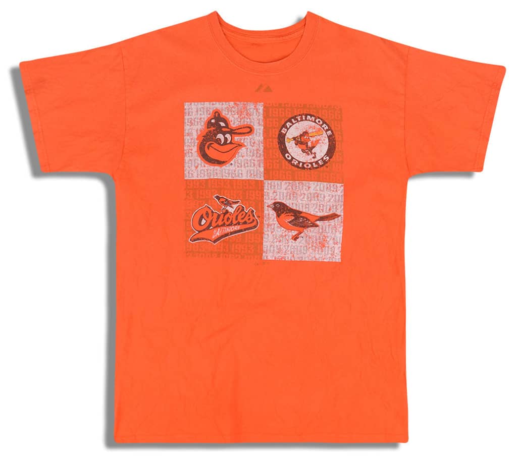 2010s Baltimore Orioles Majestic Tee L