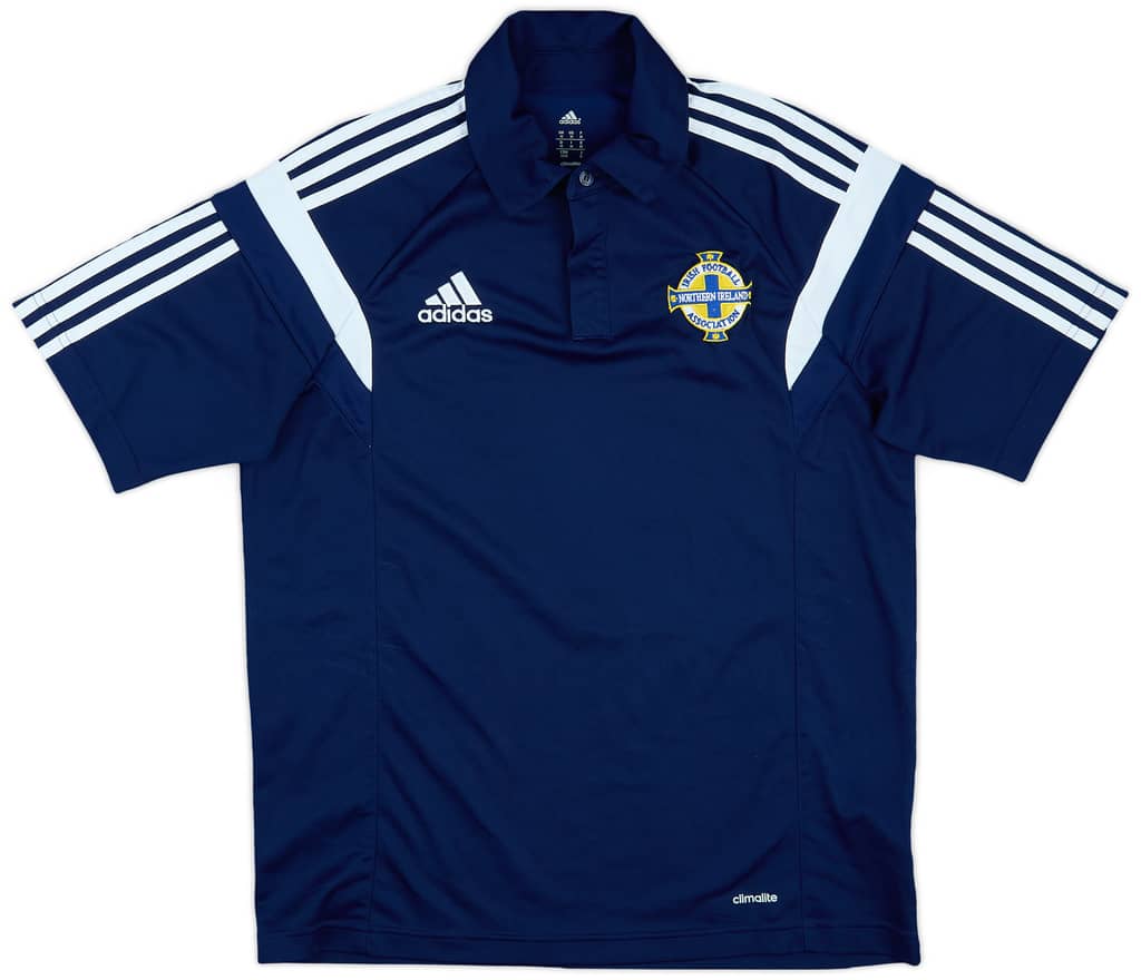 2015-16 Northern Ireland adidas Polo Shirt - 8/10 - (M)