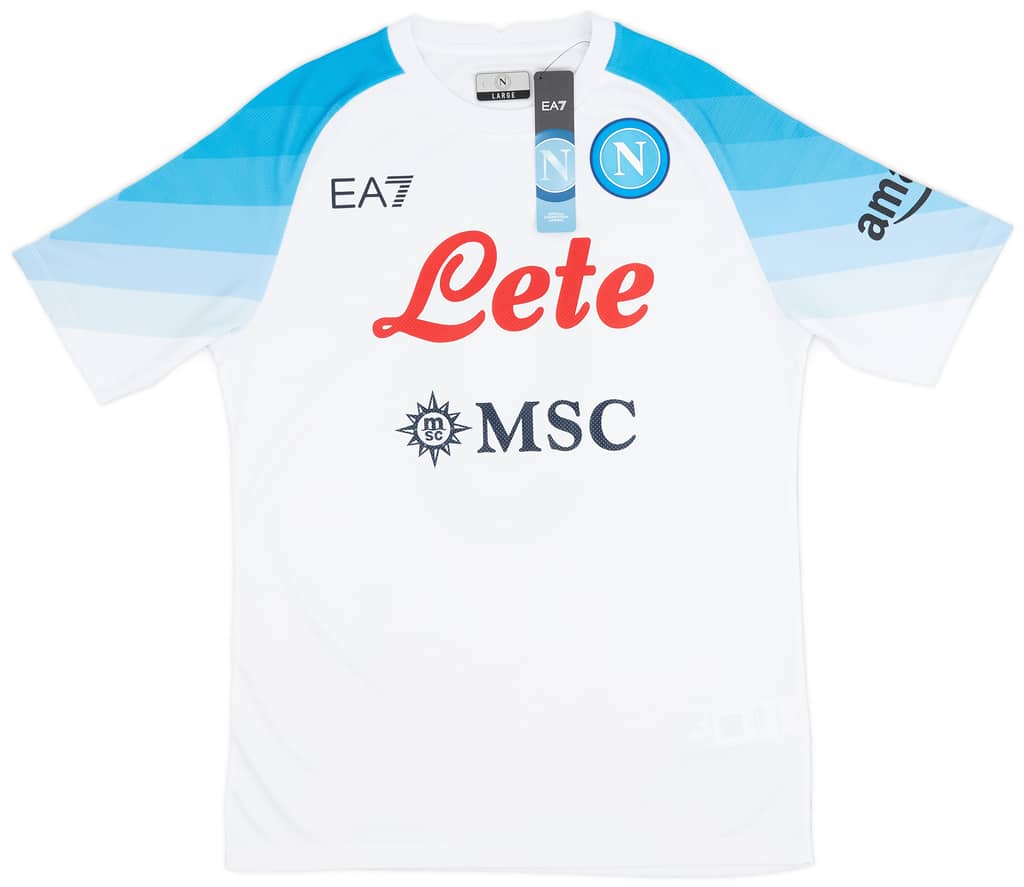 2022-23 Napoli Authentic Away Shirt Osimhen #9