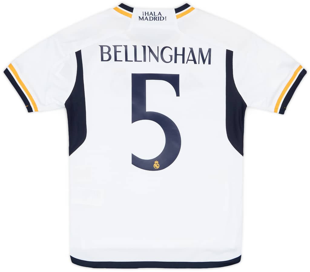 2023-24 Real Madrid Home Shirt Bellingham #5 (KIDS)