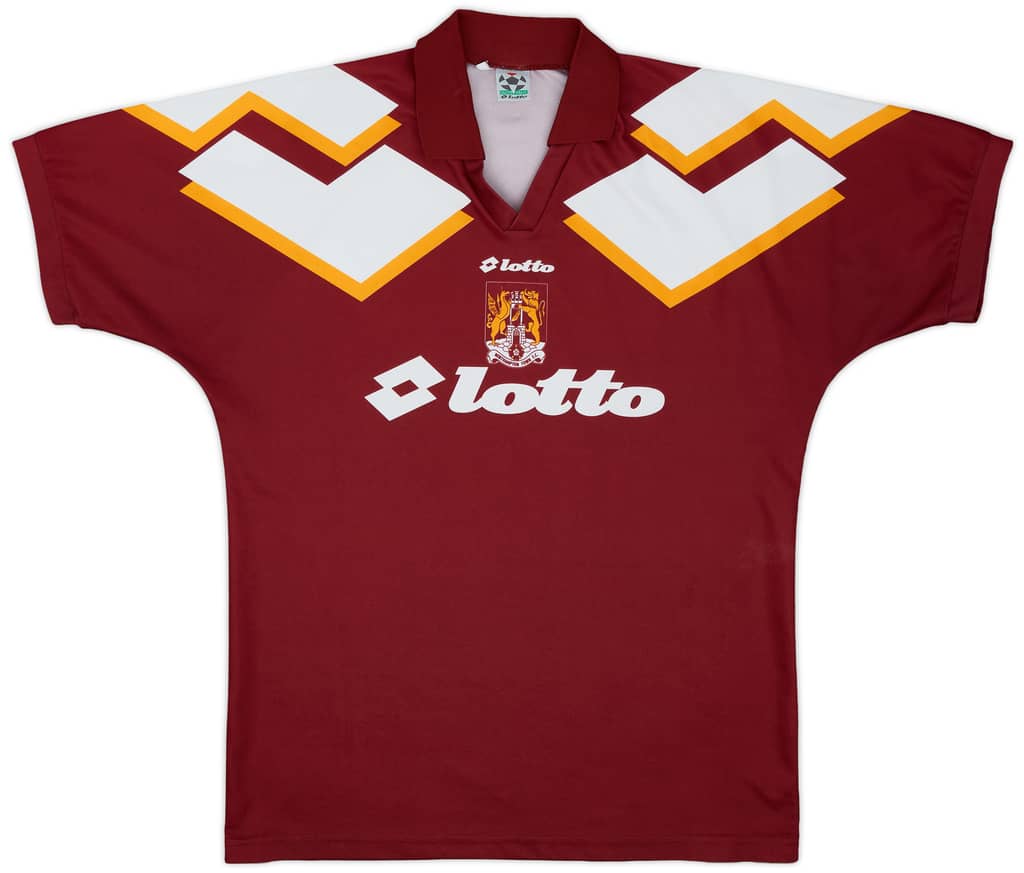 1995-96 Northampton Home Shirt - 8/10 - (L)