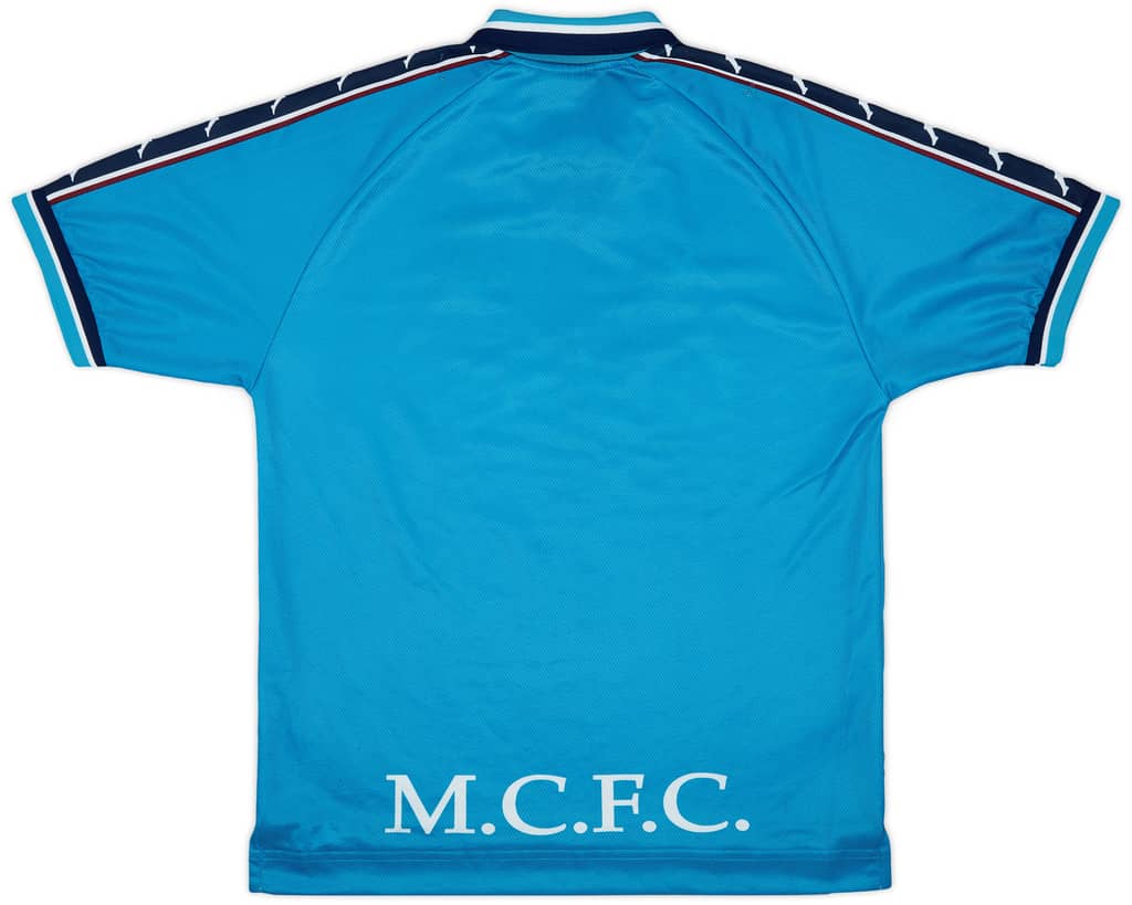 1997-99 Manchester City Home Shirt - 8/10 - (M)